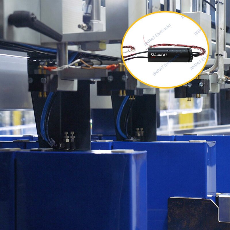 electric gas integrated slip ring
