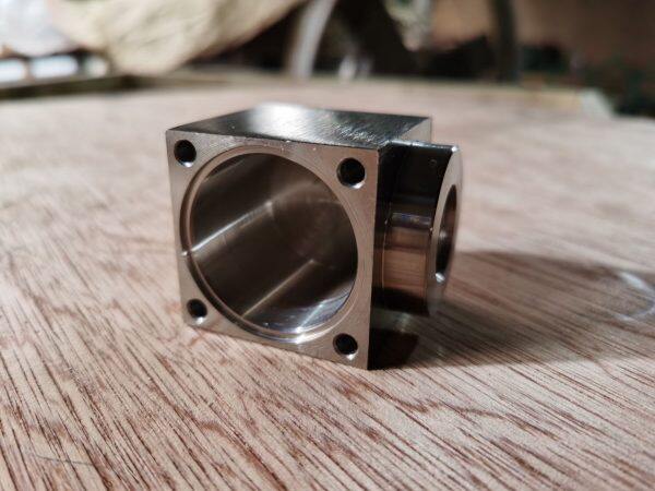 machined block