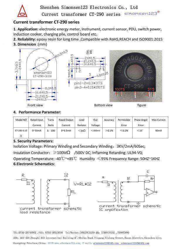 Aktuální řada Transformer model ct 290
