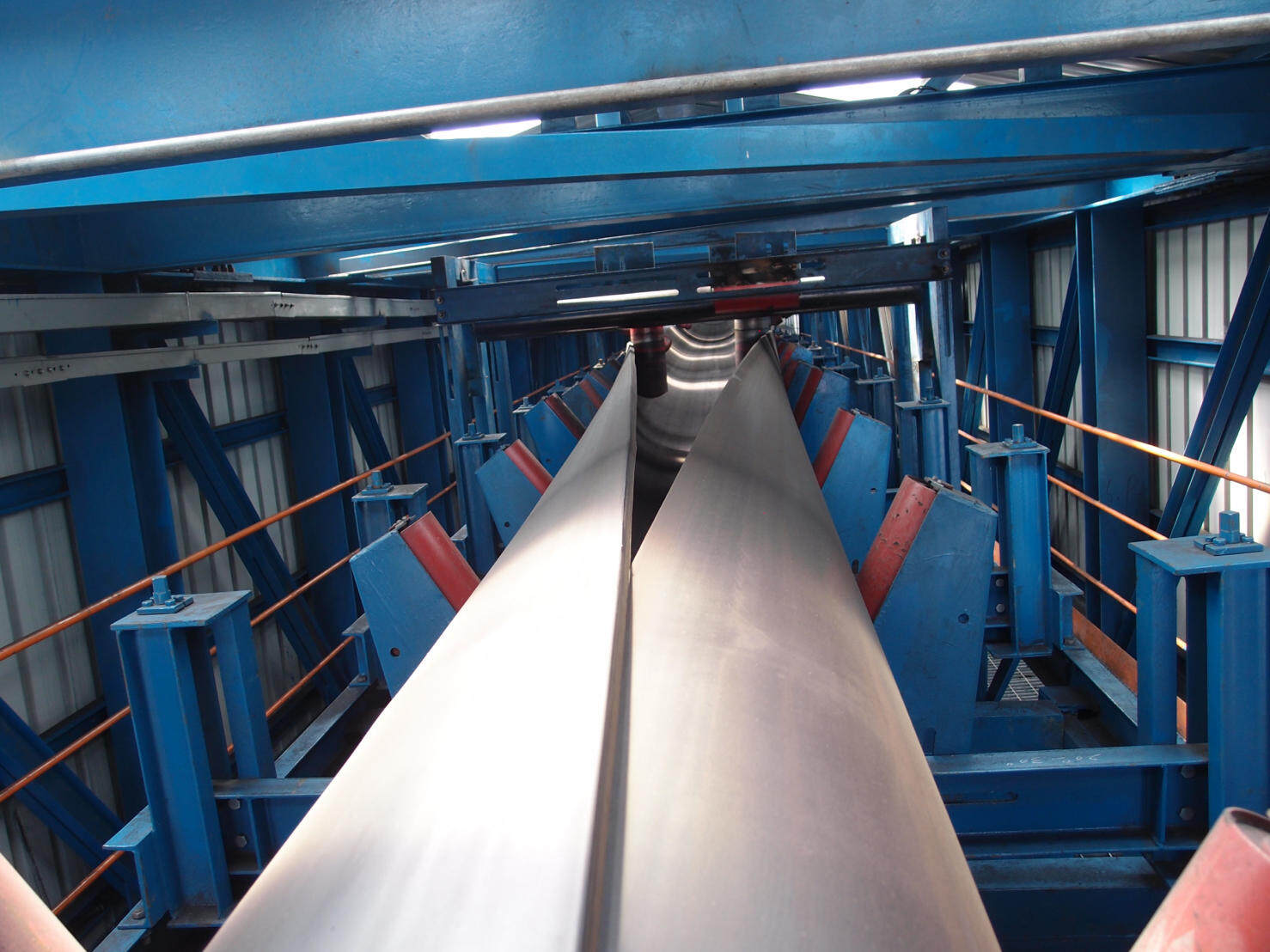 Steel Cord Pipe Conveyor Belt Qingdao Grand Rubbers Co Ltd