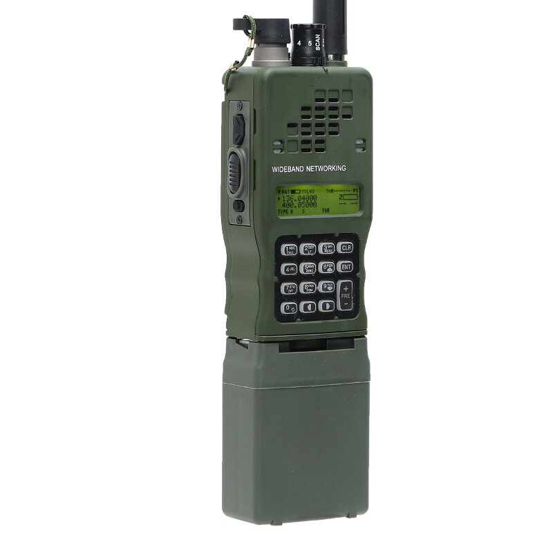 TCA-AN-PRC-152A-UV-IPX7-Army-Tactical-CS-VHF-UHF-Dual-Band-Military-MBITR-Aluminum