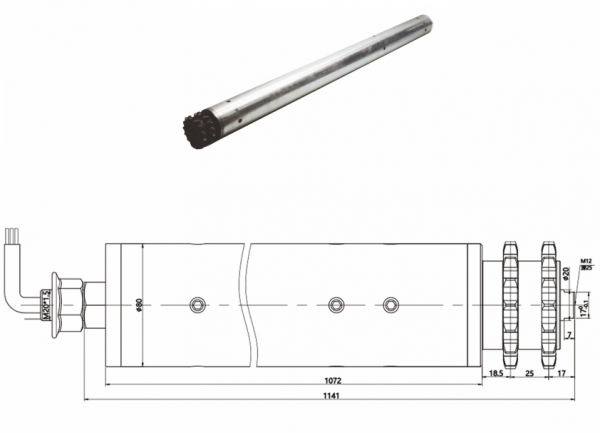 drum motor