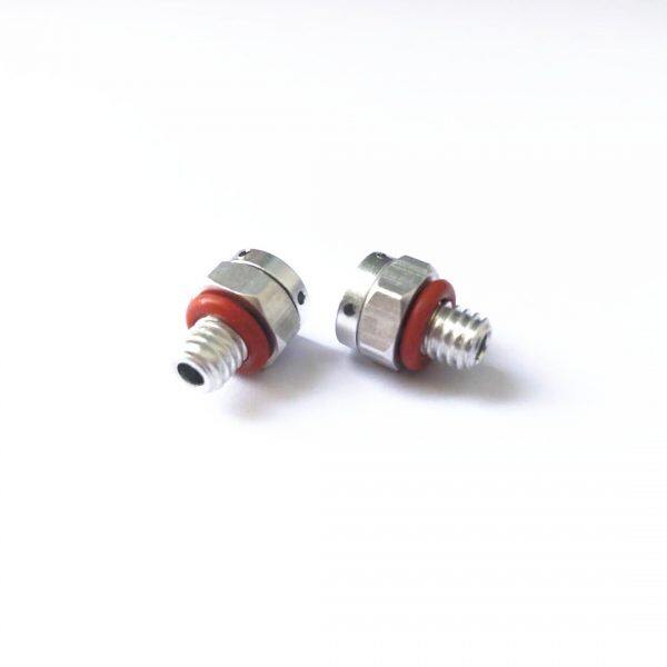 m6x1.0 aluminum metal venting screw,metal vent plug, metal breathers
