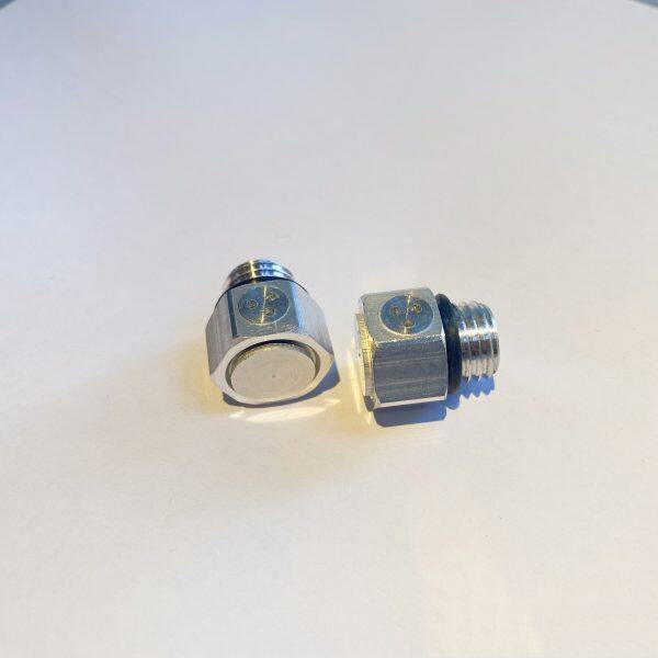 low profile dual valve m12 for battery pack,gearbox,oil tank