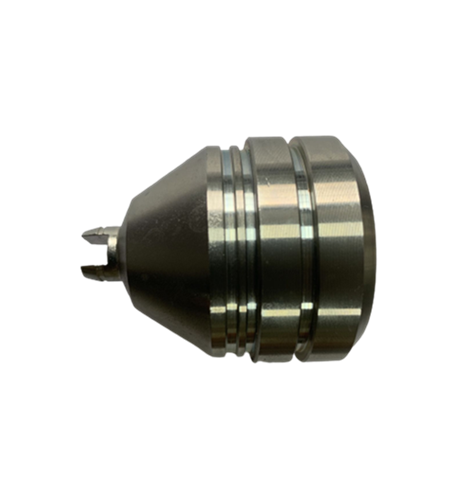 machined steel cap