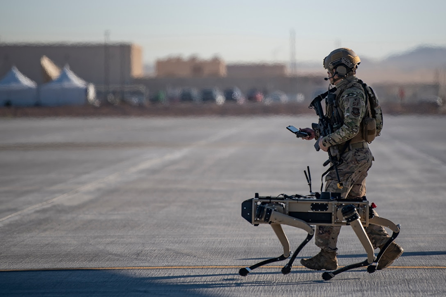 rescue robot dog