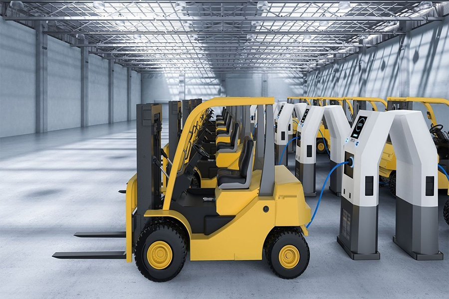 electric forklifts and pallet trucks