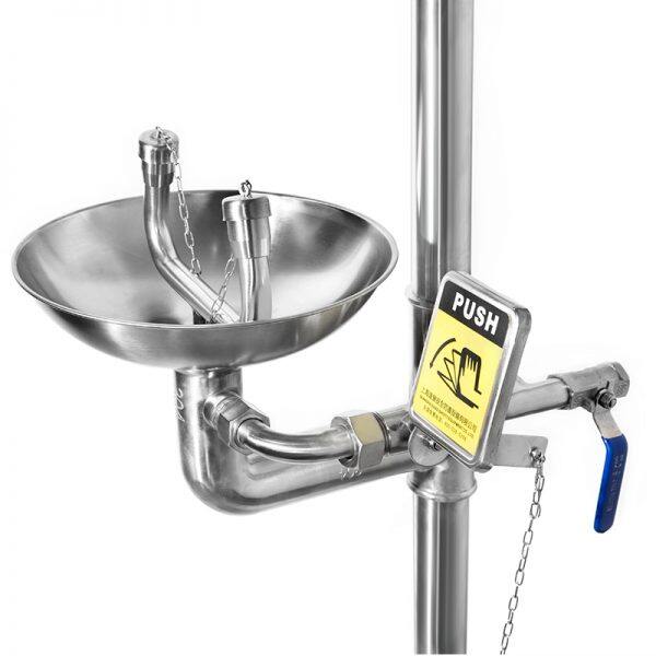 daao6615 a compound emergency shower and eye wash station manual emptying antifreeze