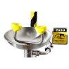 daao6615 anti freeze emergency shower and eye wash station auto emptying foot pedal