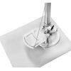 daao6610 j compound emergency shower and eye wash station with foot pedal