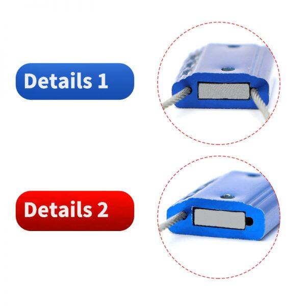 bc c207 disposable adjustable security cable lock seal