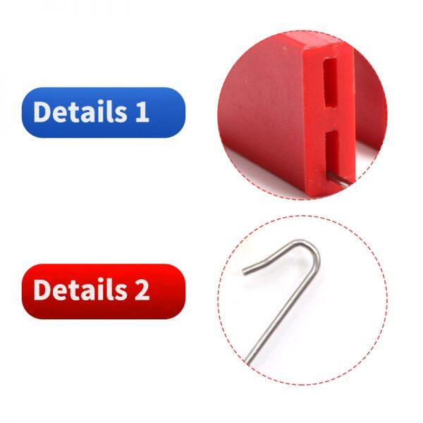 bc l201 plastic security one time padlock seal for luggage box