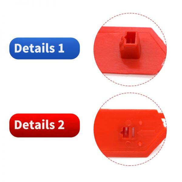 bc p201 adjustable big flag plastic security lock seals