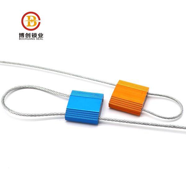 bcc201 high security adjustable stainless wire steel cable seal for container