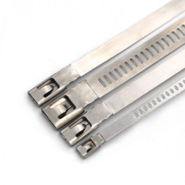 bcst007 step wise stainless steel strip cable tie