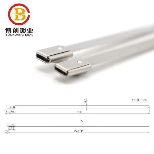 bcst003 self locking stainless steel locking wire ties