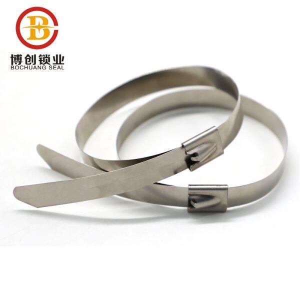 bcst001 safe and durable stainless steel zip ties wraps