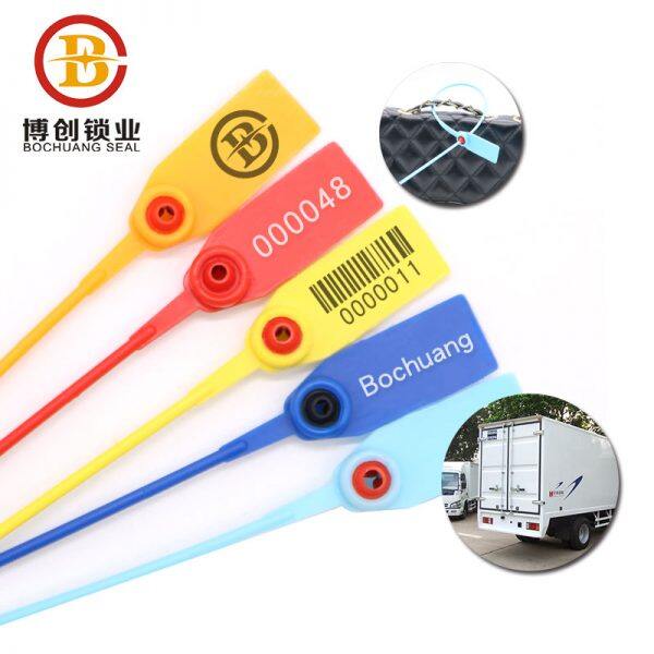 bcp401 customize plastic seals tear off cable ties for container sealing