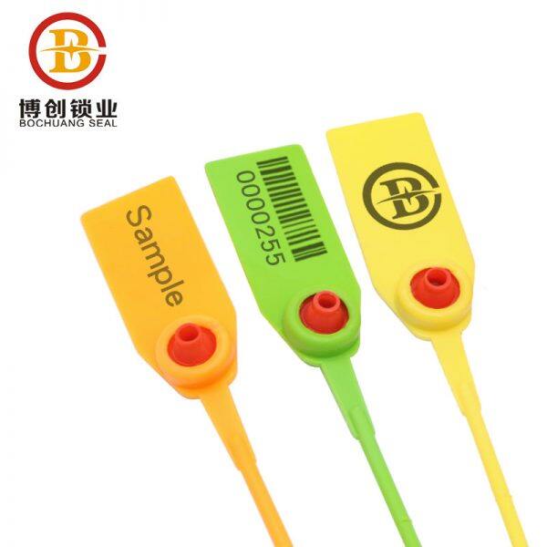 bcp401 customize plastic seals tear off cable ties for container sealing