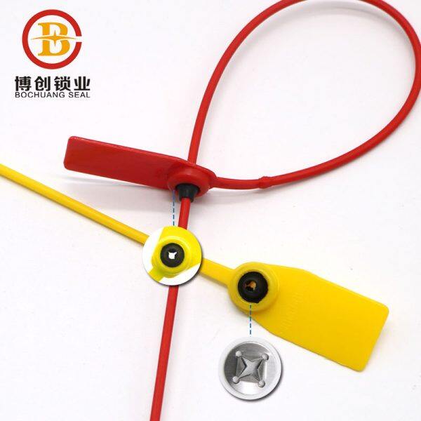 bcp401 customize plastic seals tear off cable ties for container sealing