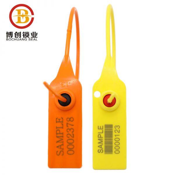 bcp418 container seal plastic security seal pull tight tamper evident security seal