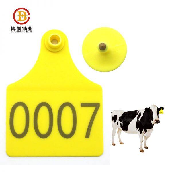 tamper proof livestock blank cattle ear tags