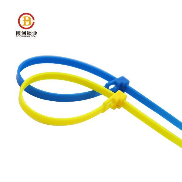 high security different colors nylon reusable cable ties