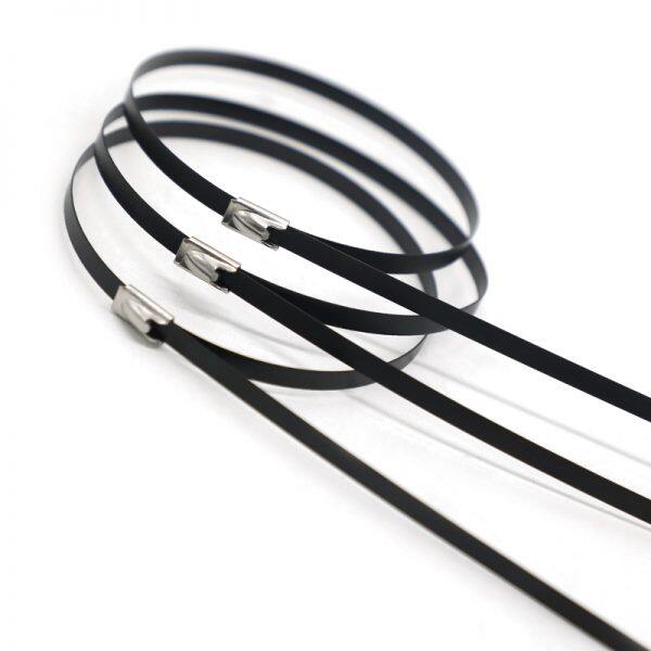 bcst006 pvc coated stainless steel cable tie