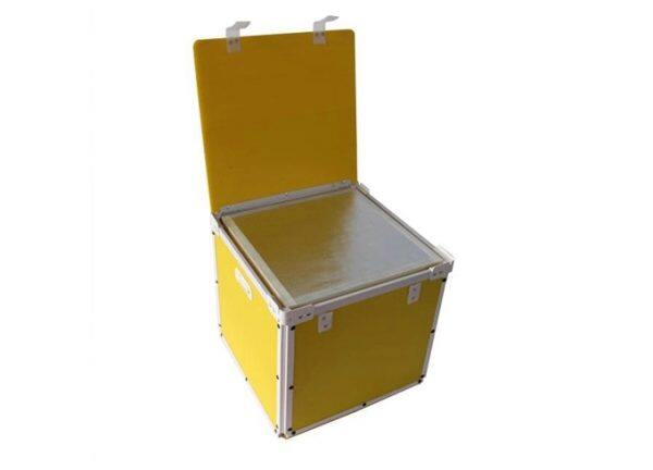 hollow sheet insulated box