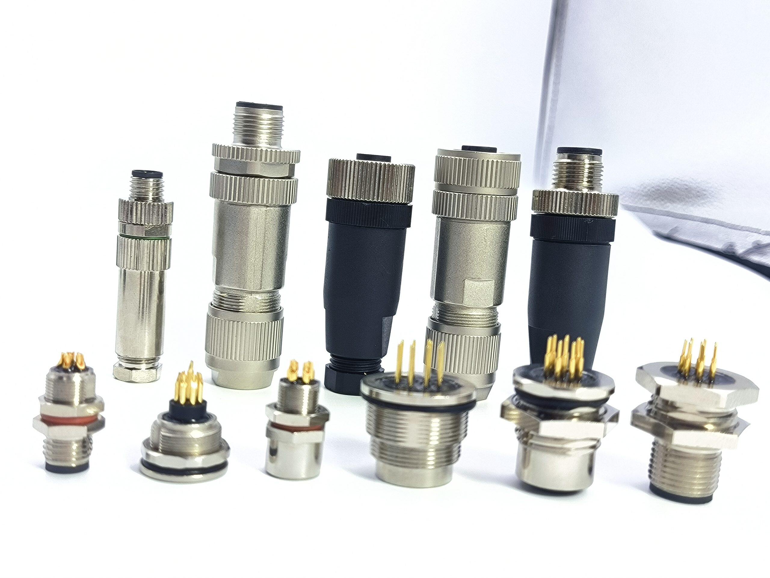 m5/m8/m9/m12/m16/m23circular industrial connectors