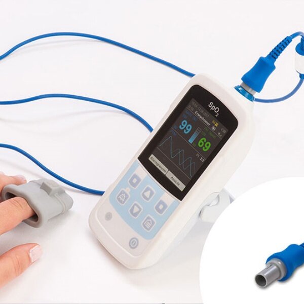 connettori circolari in plastica medicale