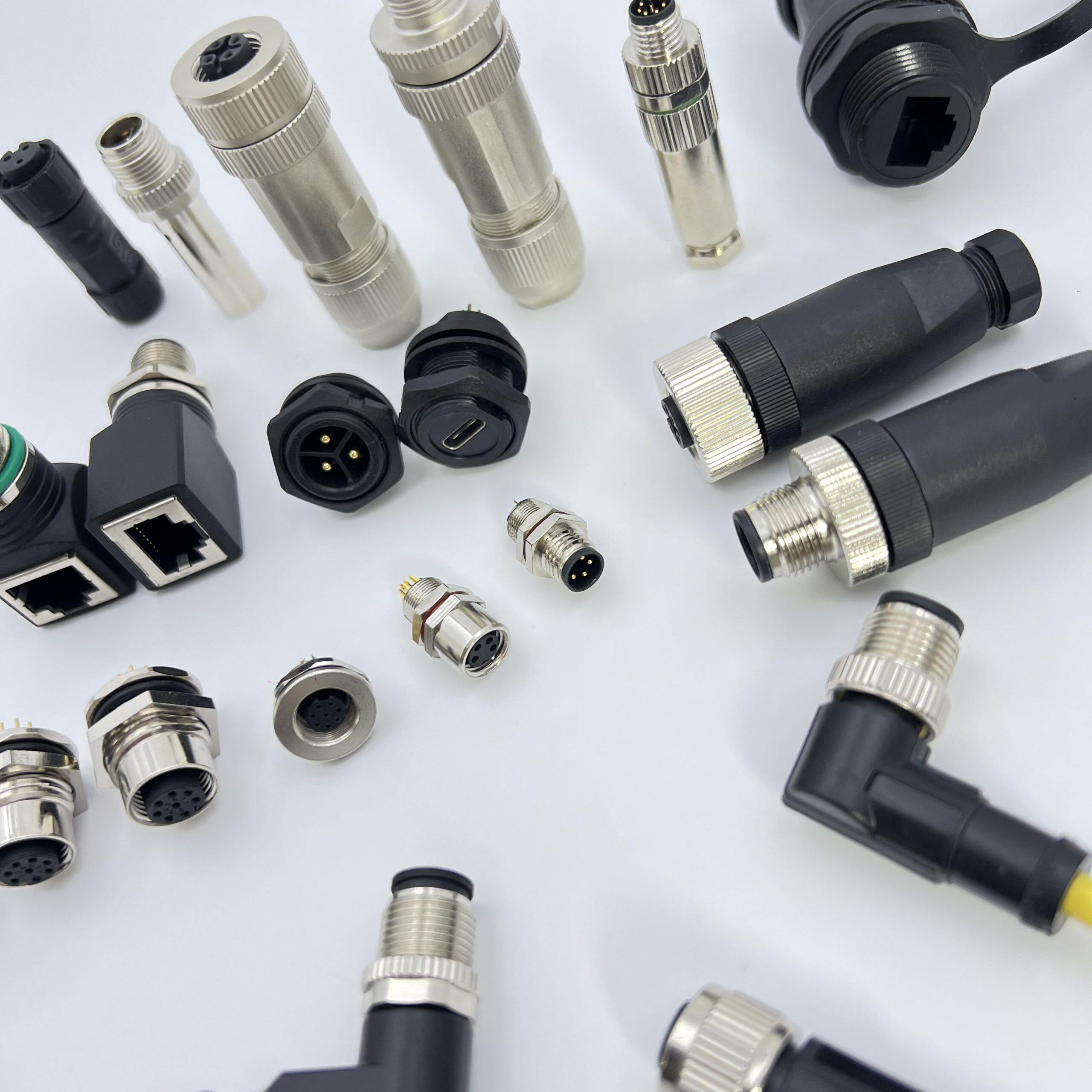 m5/m8/m9/m12/m16/m23circular industrial connectors