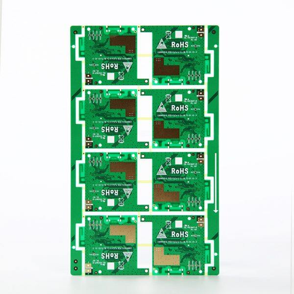 double sided printed circuit board pcb that is beneficial for improving signal transmission stability