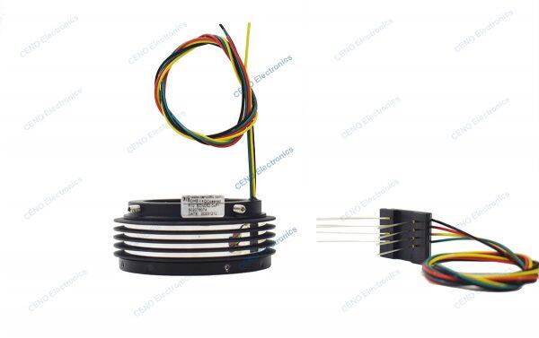 platter carbon brush slip ring