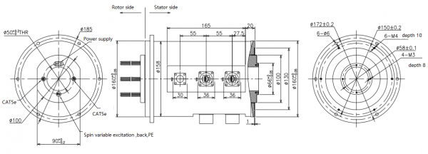 water proof slip ring