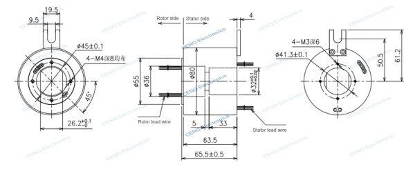 aircraft slip ring