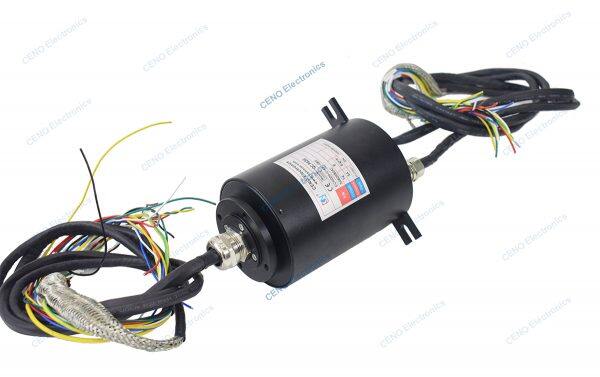encoder integrated slip ring
