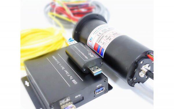 integrate fiber optic rotary joint