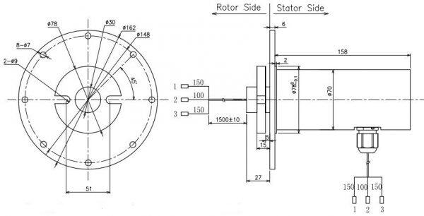 water proof slip rings
