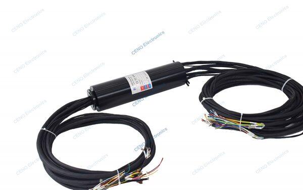encoder integrated slip ring