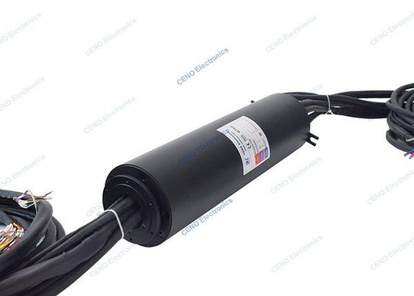 integrate encoder signal slip ring