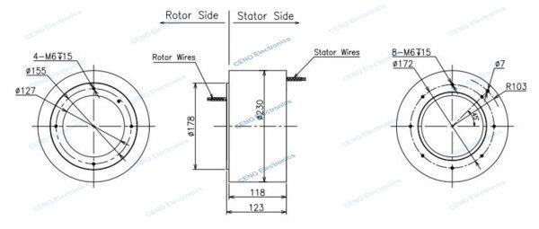 signal slip ring