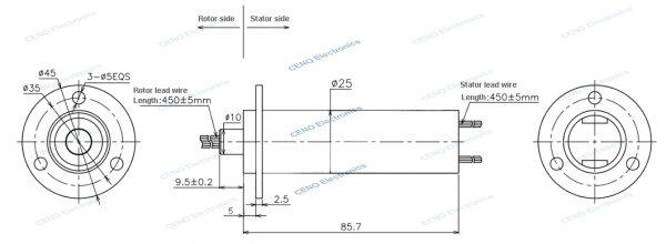 encoder slip ring