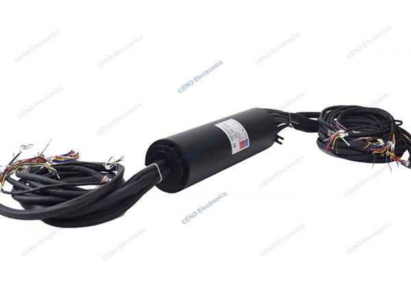 integrate encoder signal slip ring