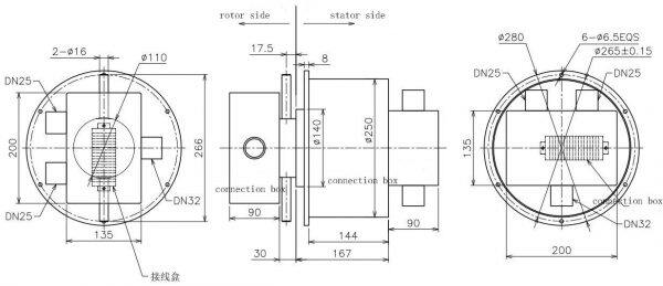 anti explosion slip rings