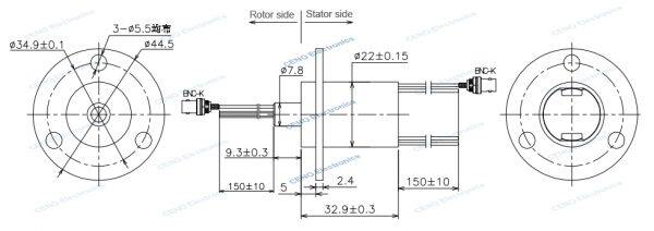 hdmi high definition slip rings