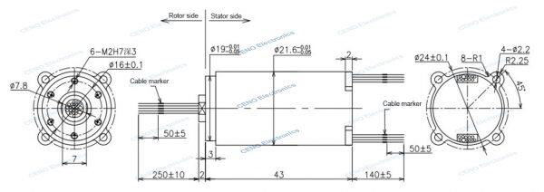 hdmi high definition slip ring