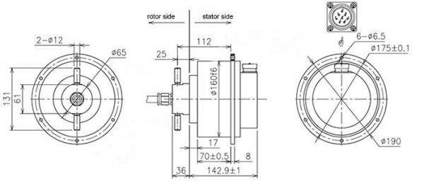 anti explosion slip rings