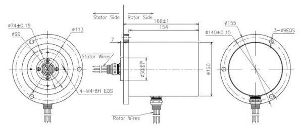 water proof slip ring