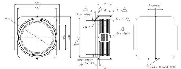 separate slip rings